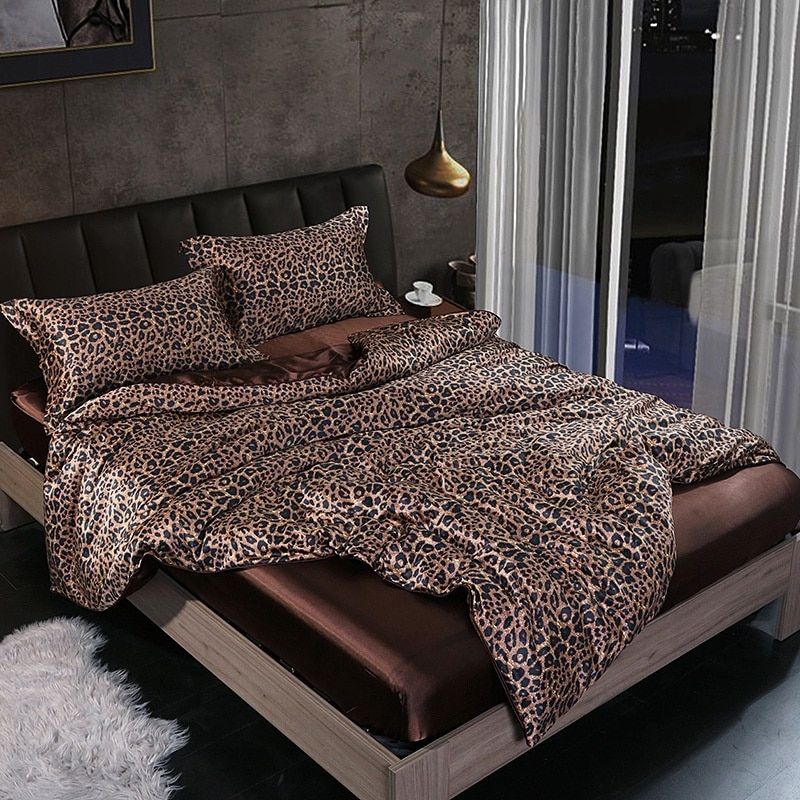 Luxury Silk Satin Bedding Set (4-Piece) for Ultimate Comfort-Orizon Depot