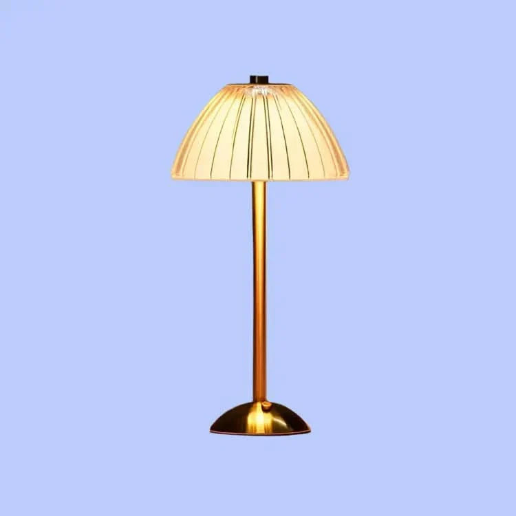 Rechargeable LED Cordless Crystal Table Lamp for Modern Decor-Orizon Depot
