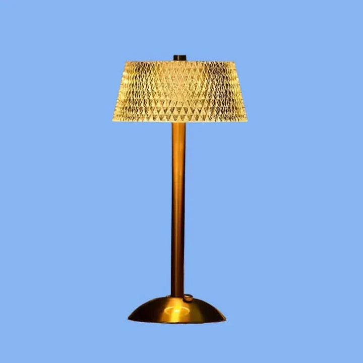 Rechargeable LED Cordless Crystal Table Lamp for Modern Decor-Orizon Depot