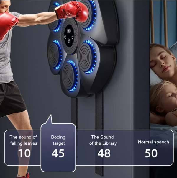 Music Boxing Pad with Targeting Features for Enhanced Training-Orizon Depot