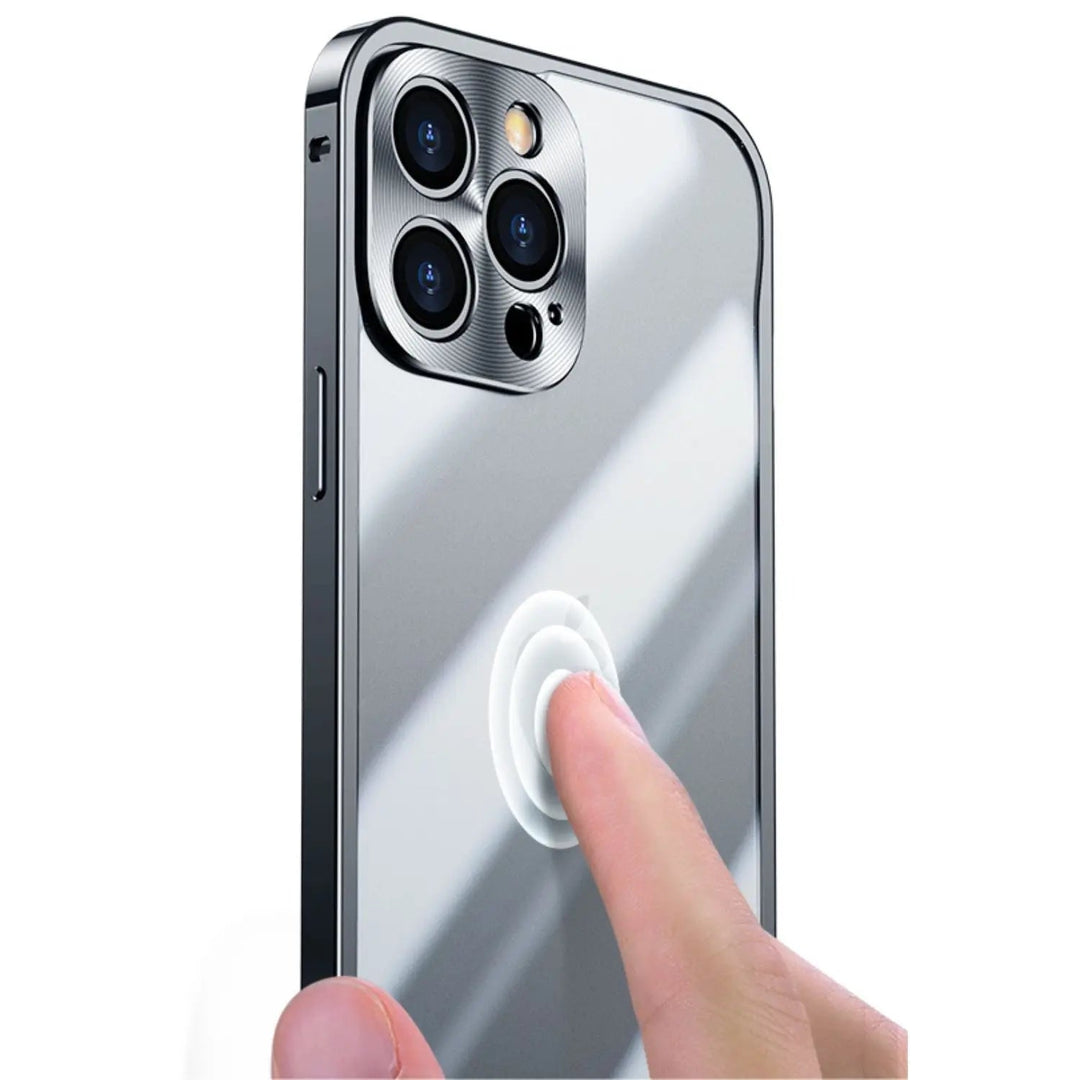 Metal Luxury MagSafe Case for iPhone Pro Max - Slim, Stylish, Durable-Orizon Depot