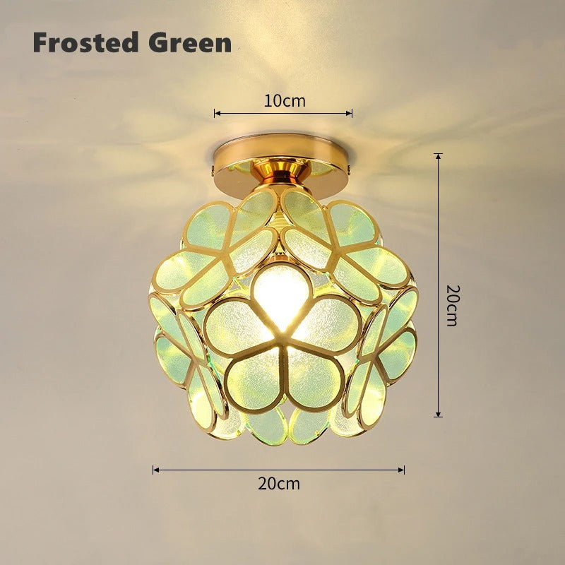 Elegant Petal Aisle Ceiling Lamp | Stylish Corridor & Bedroom Light