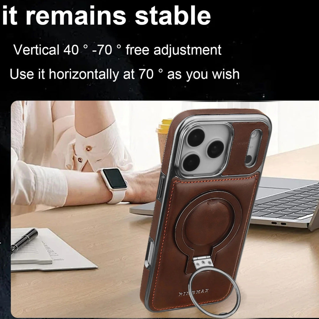 Premium Leather iPhone Case for Ultimate Protection and Style-Orizon Depot