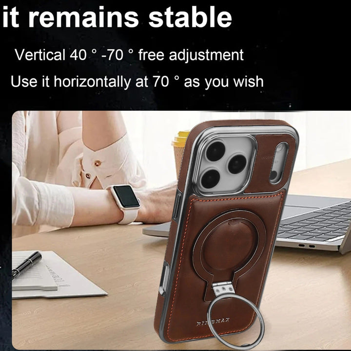 Premium Leather iPhone Case for Ultimate Protection and Style-Orizon Depot
