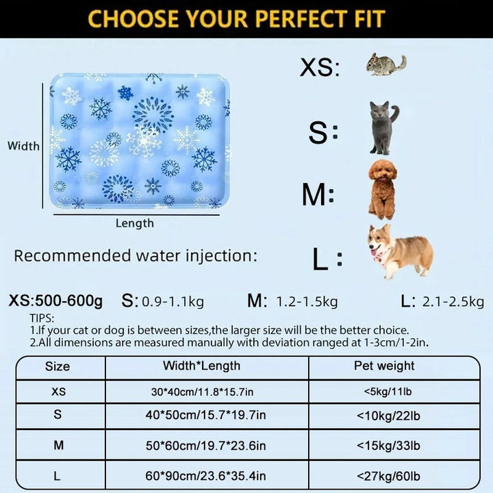 Dog Cooling Mat for Pets - Comfortable and Refreshing Relief-Orizon Depot