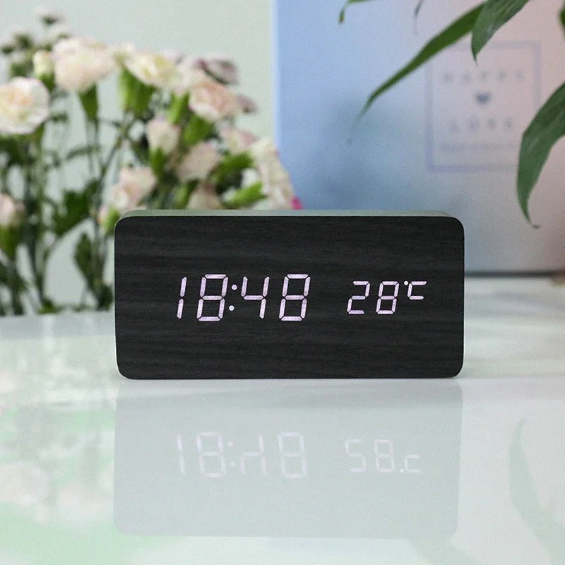 Minimalistic Wood LED Watch for Stylish Timekeeping-Orizon Depot