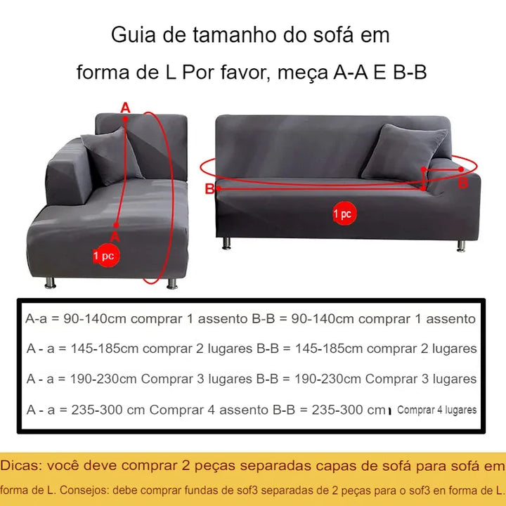 Jacquard Fabric Sofa Cover - Stylish and Durable Protection-Orizon Depot