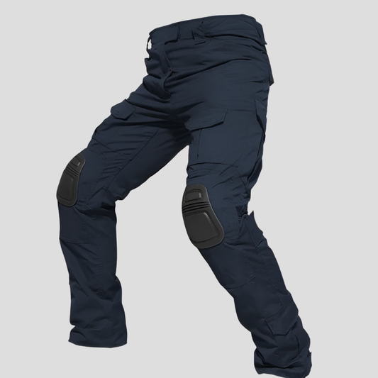 Men's Tactical Cargo Pants with Integrated Knee Pads for Home Decor