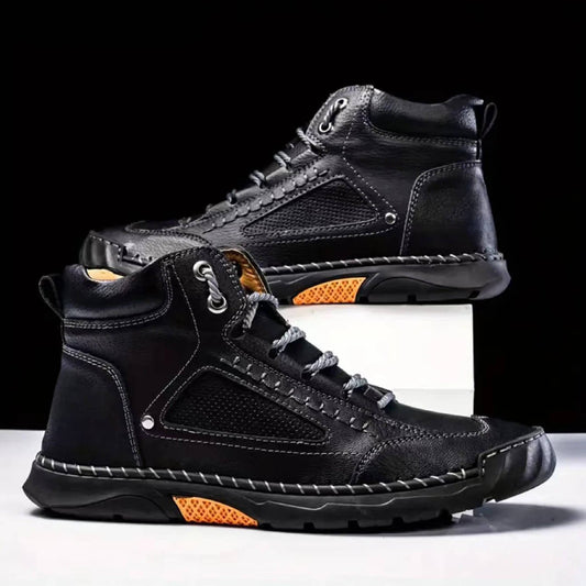 Men's Waterproof Hiking Boots with Arch Support for Home Decor