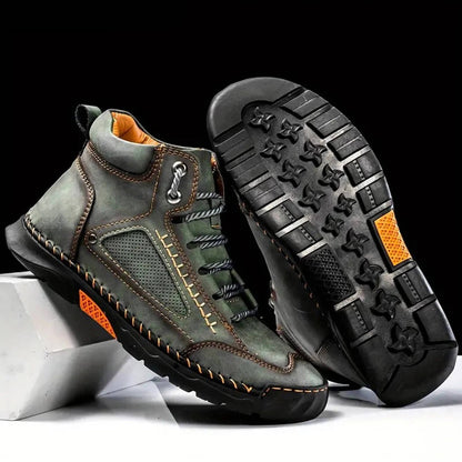Men's Waterproof Hiking Boots with Arch Support for Home Decor