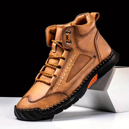 Men's Waterproof Hiking Boots with Arch Support for Home Decor