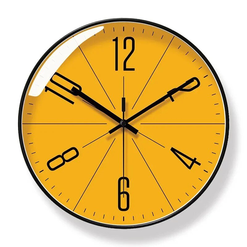 Modern Nordic Style Wall Clock for Home Decor and Office Use-Orizon Depot