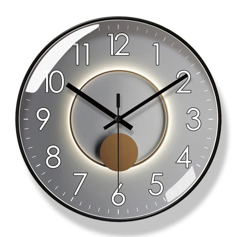 Modern Nordic Style Wall Clock for Home Decor and Office Use-Orizon Depot