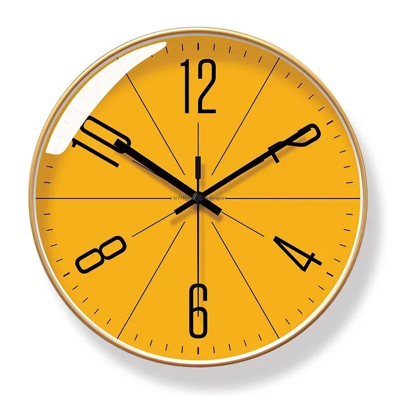 Modern Nordic Style Wall Clock for Home Decor and Office Use-Orizon Depot