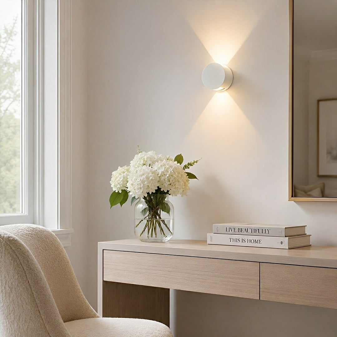 Modern Waterproof Round LED Wall Lights