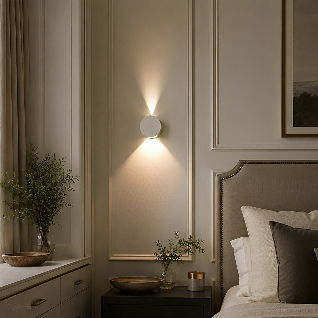 Modern Waterproof Round LED Wall Lights