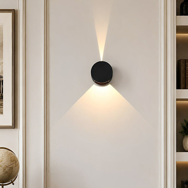 Modern Waterproof Round LED Wall Lights