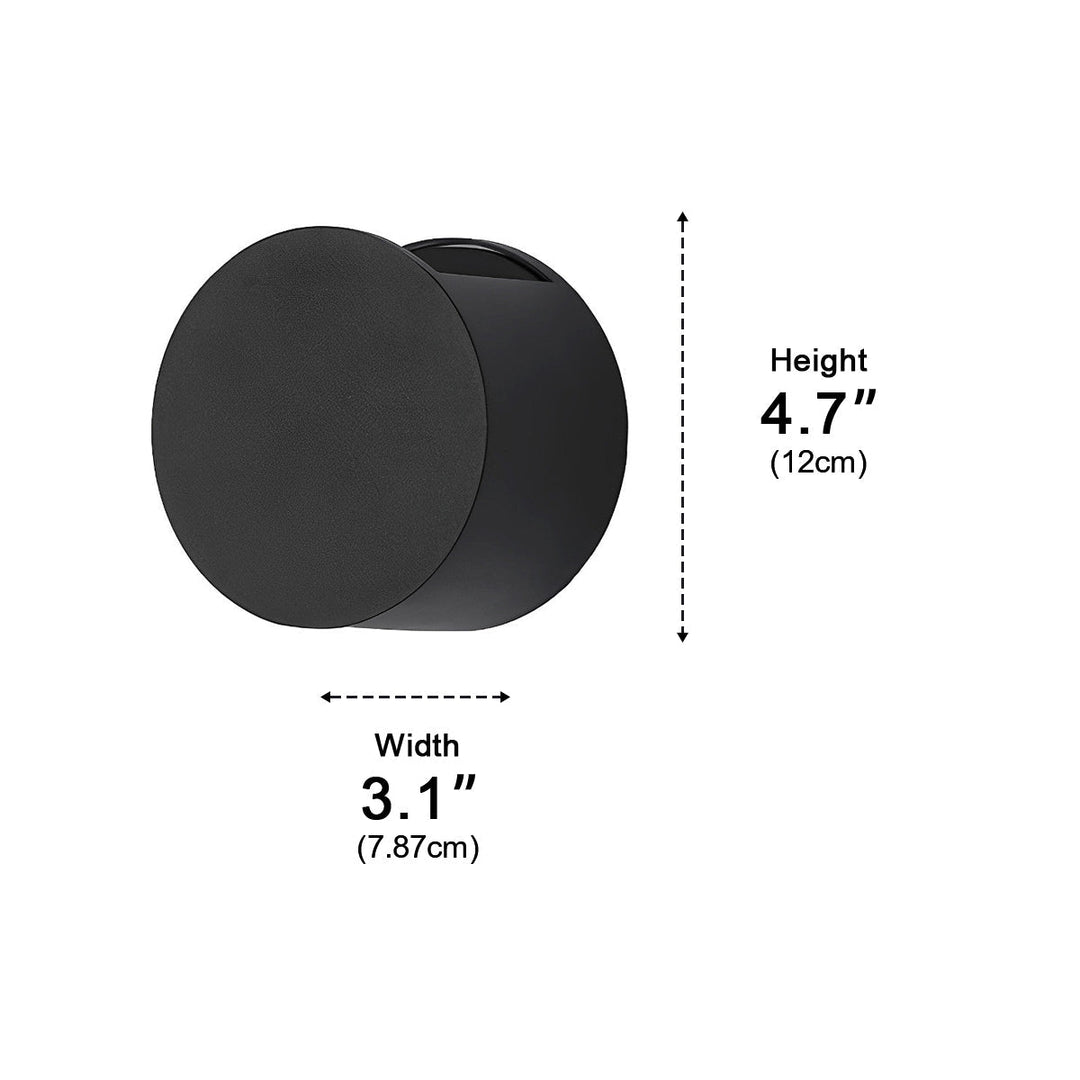 Modern Waterproof Round LED Wall Lights