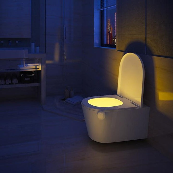 Motion-Activated Toilet Night Light for Easy Nighttime Use-Orizon Depot
