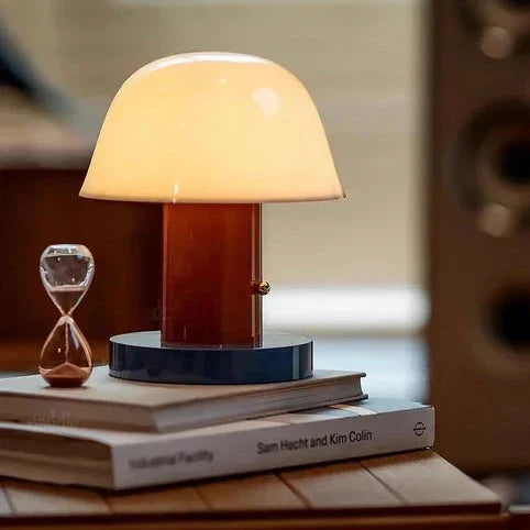 Modern Rechargeable LED Mushroom Table Lamp