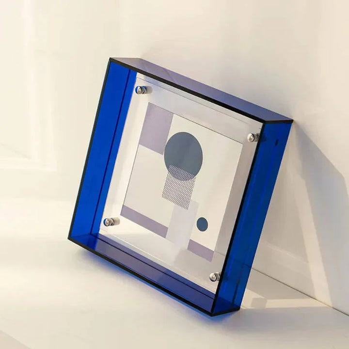 Neon Acrylic Floating Picture Frame for Stylish Home Decor-Orizon Depot