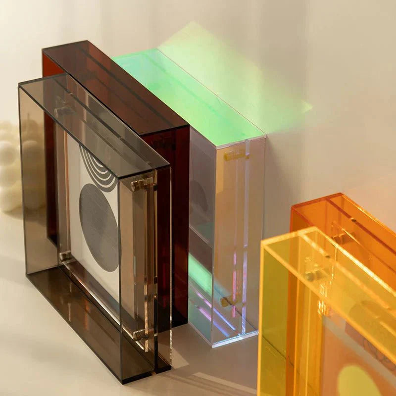 Neon Acrylic Floating Picture Frame for Stylish Home Decor-Orizon Depot