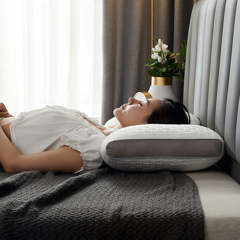 Hybrid Pillow for Back and Side Sleepers - Neck and Shoulder Support-Orizon Depot