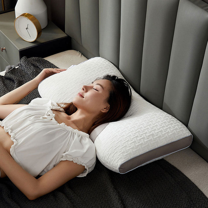 Hybrid Pillow for Back and Side Sleepers - Neck and Shoulder Support-Orizon Depot