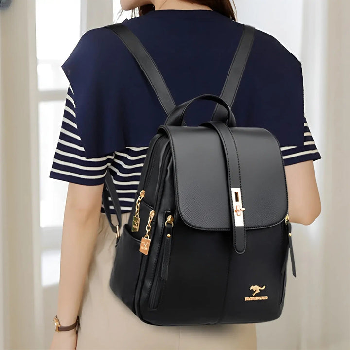 Luxurious High-Quality Leather Women's Backpack for Everyday Use-Orizon Depot