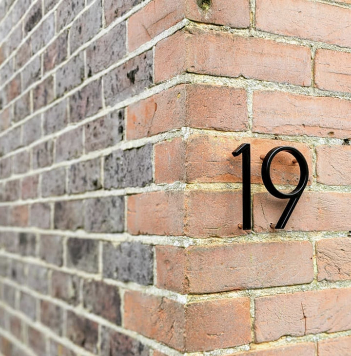 Modern Black House Numbers for Stylish Home Address Display-Orizon Depot