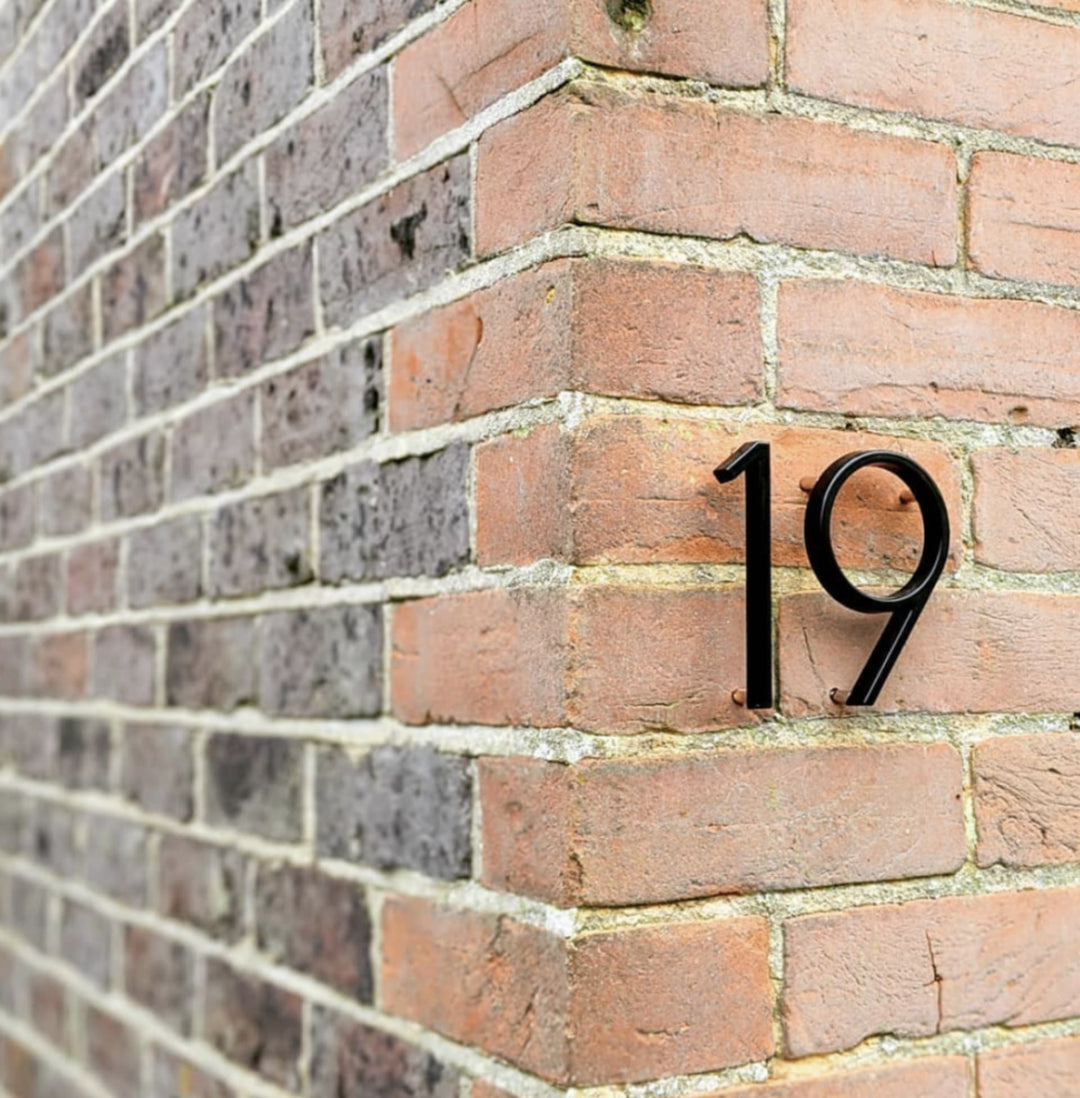 Modern Weatherproof Black House Numbers for Stylish Home Decor-Orizon Depot