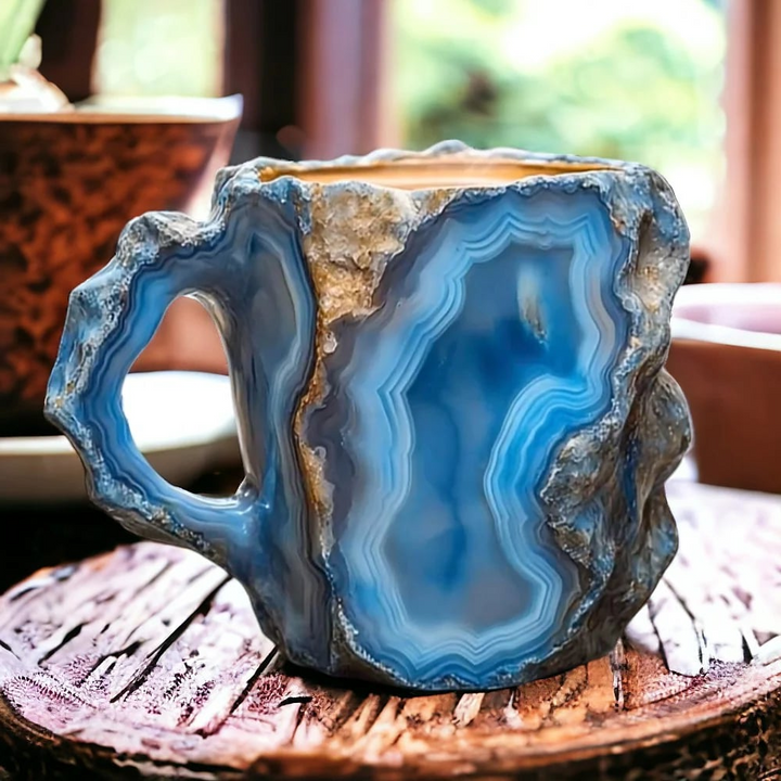 Mineral Crystal Coffee Mugs - Elegant and Durable Drinkware