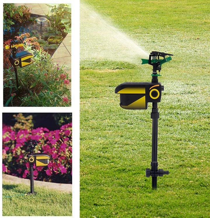Motion-Activated Animal Repellent Garden Sprinkler for Lawn Use