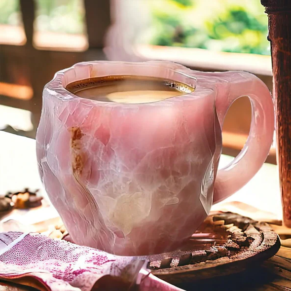 Mineral Crystal Coffee Mugs - Elegant and Durable Drinkware