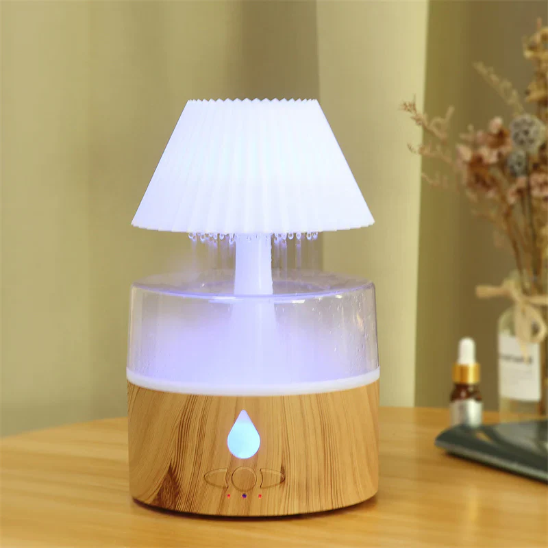 Cool Mist Rain Cloud Humidifier - USB Aromatherapy Diffuser with Light-Orizon Depot