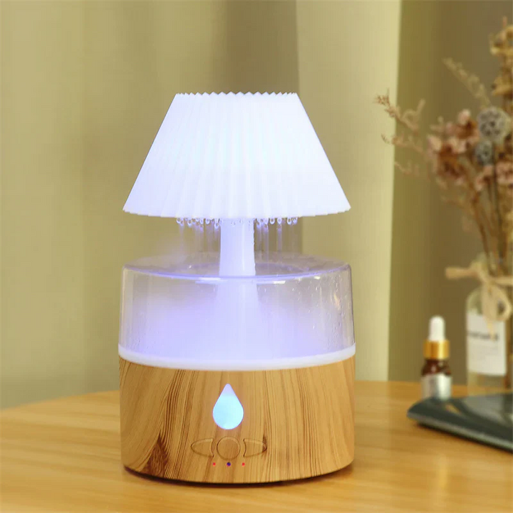 Cool Mist Rain Cloud Humidifier - USB Aromatherapy Diffuser with Light-Orizon Depot