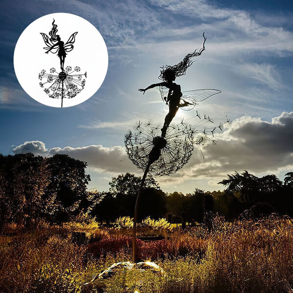 Enchanting Steel Garden Sculptures for Outdoor Decor