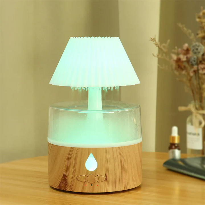 Cool Mist Rain Cloud Humidifier - USB Aromatherapy Diffuser with Light-Orizon Depot