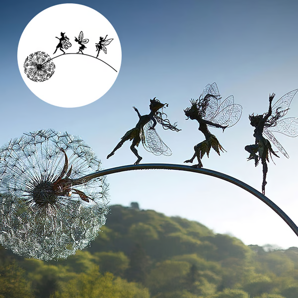 Enchanting Steel Garden Sculptures for Outdoor Decor