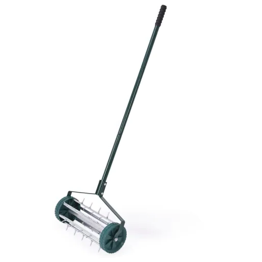 Durable Manual Lawn Spike Aerator for Soil Aeration
