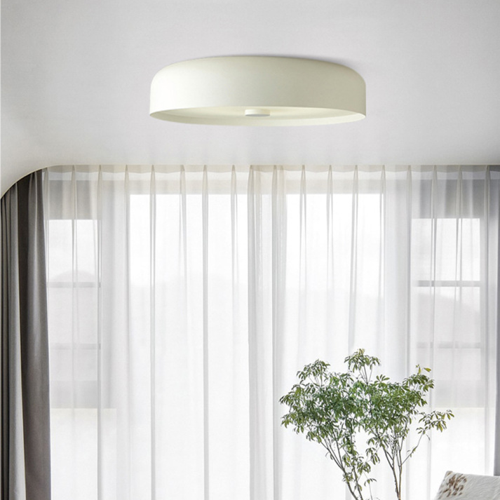 Retro Minimalist LED Ceiling Light | Stylish Flush Mount Fixture