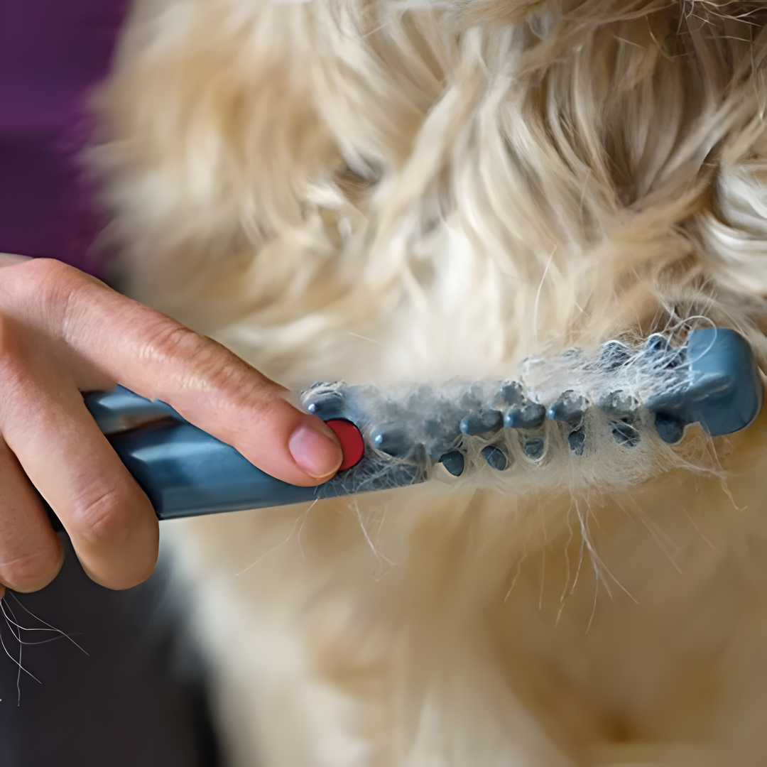 Pet Fur Trimmer for Cats & Dogs - Gentle Coat Care for All Breeds