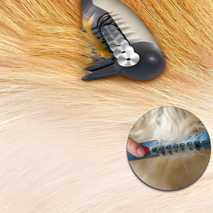 Pet Fur Trimmer for Cats & Dogs - Gentle Coat Care for All Breeds