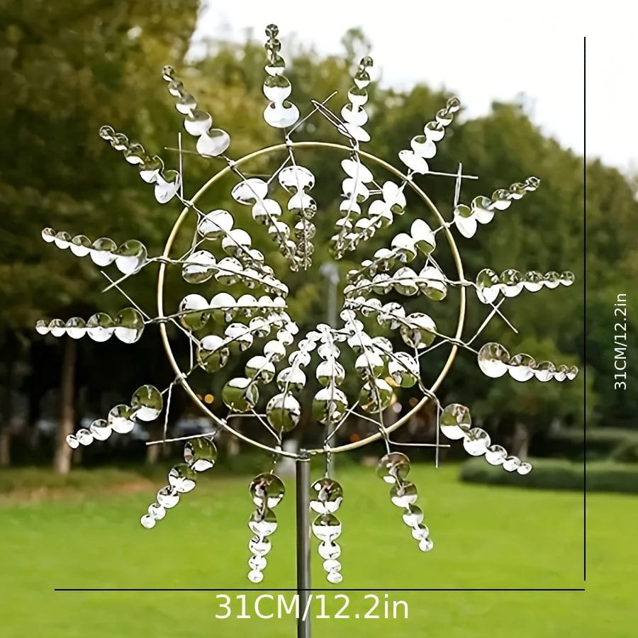 Magical 3D Metal Windmill Wind Chime for Garden & Yard Decoration-Orizon Depot