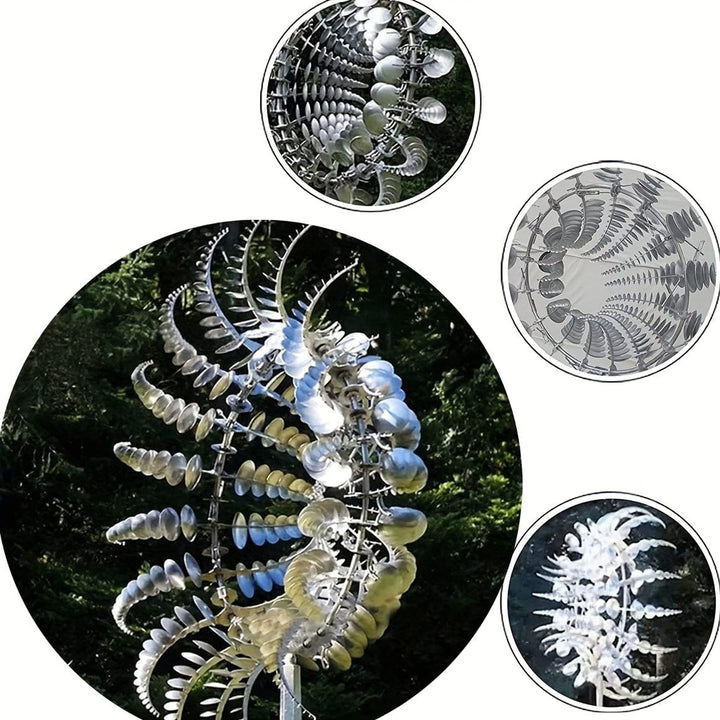 Magical 3D Metal Windmill Wind Chime for Garden & Yard Decoration-Orizon Depot
