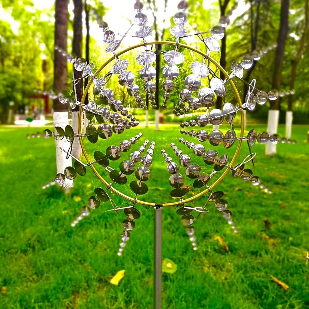 Magical 3D Metal Windmill Wind Chime for Garden & Yard Decoration-Orizon Depot