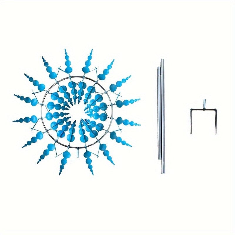 Magical 3D Metal Windmill Wind Chime for Garden & Yard Decoration-Orizon Depot