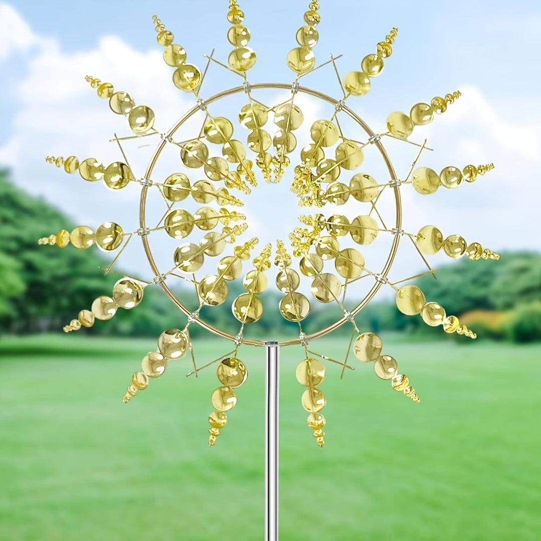 Magical 3D Metal Windmill Wind Chime for Garden & Yard Decoration-Orizon Depot