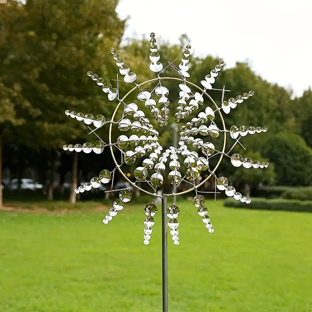 Magical 3D Metal Windmill Wind Chime for Garden & Yard Decoration-Orizon Depot