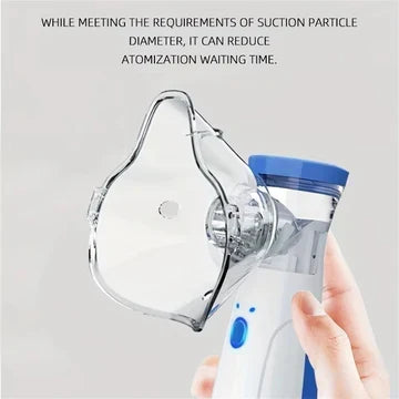 Unisex Portable Mesh Nebulizer for Adults & Kids – Easy Breathing